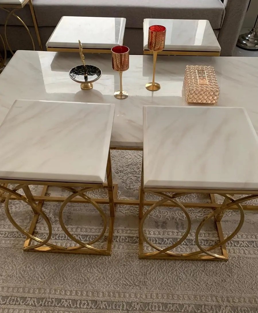 طاولة مجلس رخام