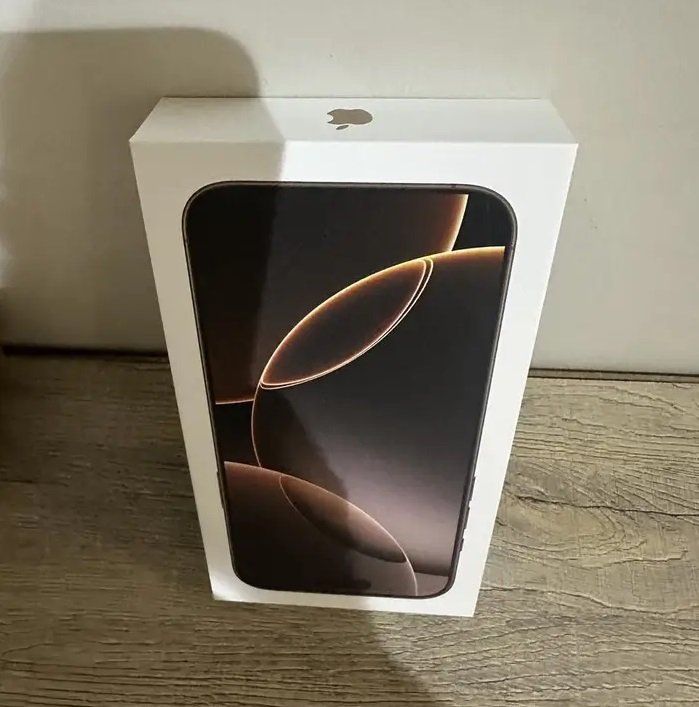 جهاز جديد آيفون 16 بروماكس 256 لون ذهبي