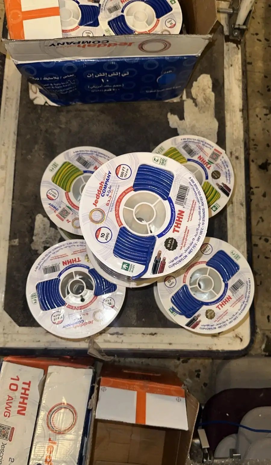 اسلاك كهرباء 6 مل شركة جدة