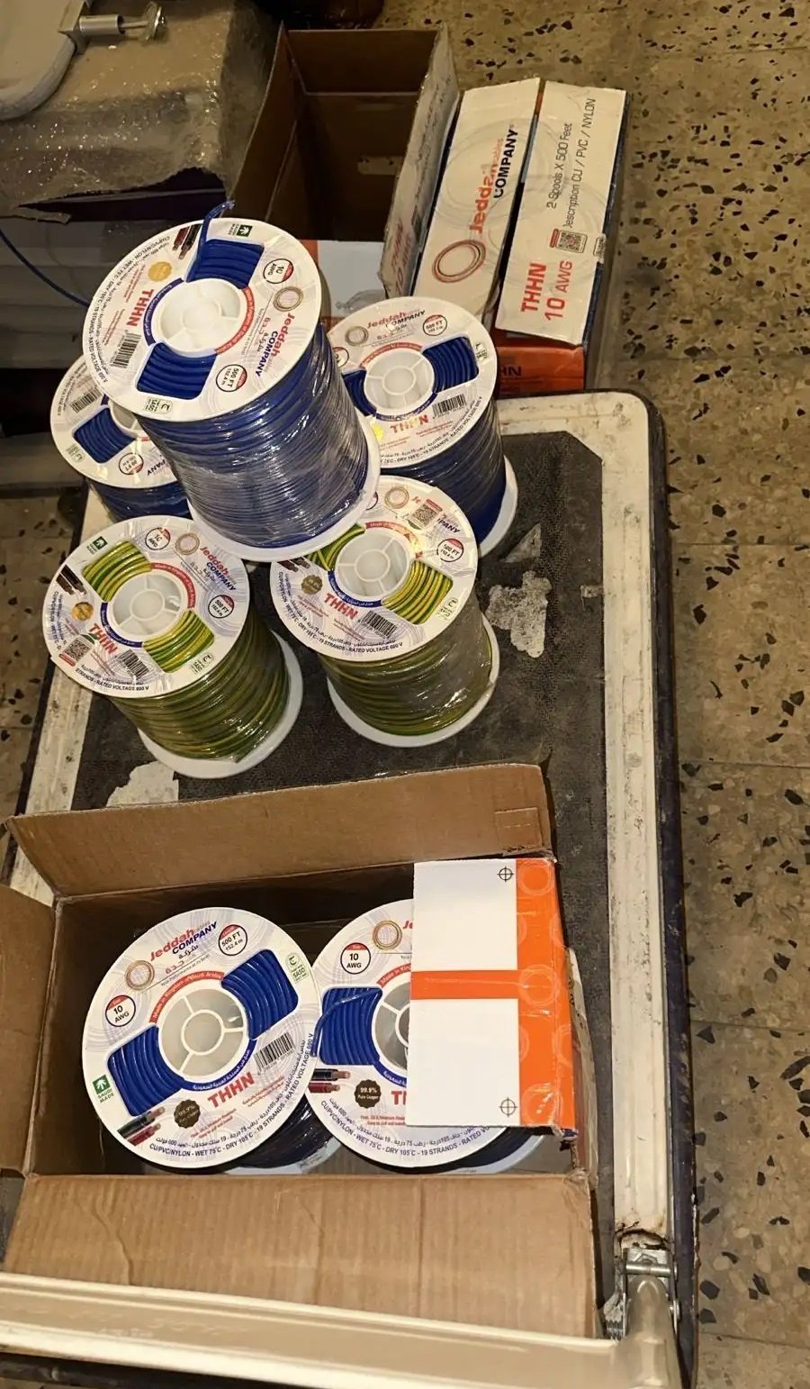 اسلاك كهرباء 6 مل شركة جدة