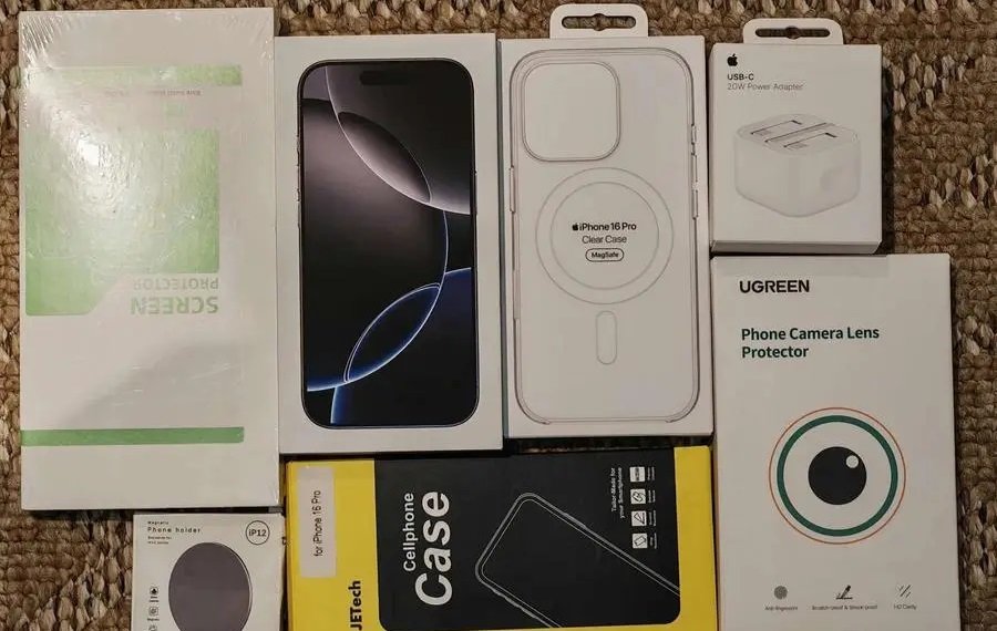 ايفون 16 برو 256GB أسود تيتانيوم