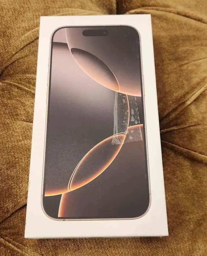 أيفون 16 برو 256 جديد بكرتونة ما انفك