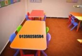 أثاث حضانات كراسي وترابيزات ديسكات فرش حضانات تجهيز فصول العاب كيدز اريا ارضيات فوم