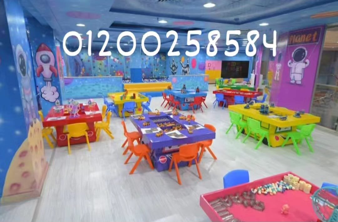أثاث حضانات كراسي وترابيزات ديسكات فرش حضانات تجهيز فصول العاب كيدز اريا ارضيات فوم