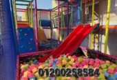 تجهيزات حضانات العاب كيدز اريا مدمعات مستوردة العاب نوادي زحاليق مراجيح نطاطة بيوت