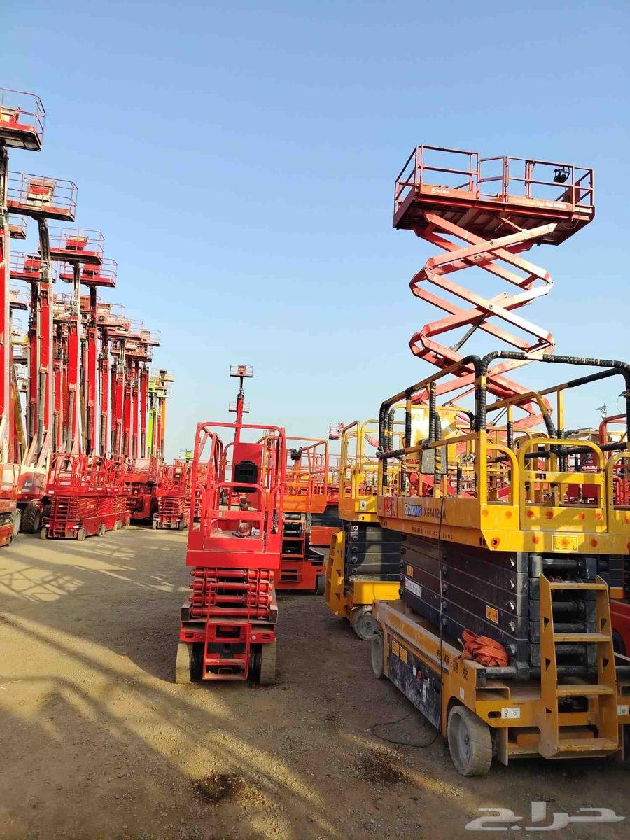 scissor lift Rental Jeddah | Mecca Dammam Riyadh | 8m 10m 12m 14m 16m |