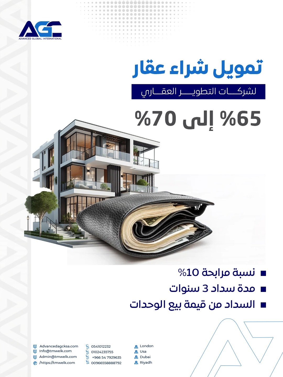 تمويل للشركات والمؤسسات السعودية