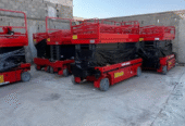 سيزر لفت 12متر للإيجار جدة | رافعة مقصية 12متر للإيجار جدة | Scissor lift rental Jeddah