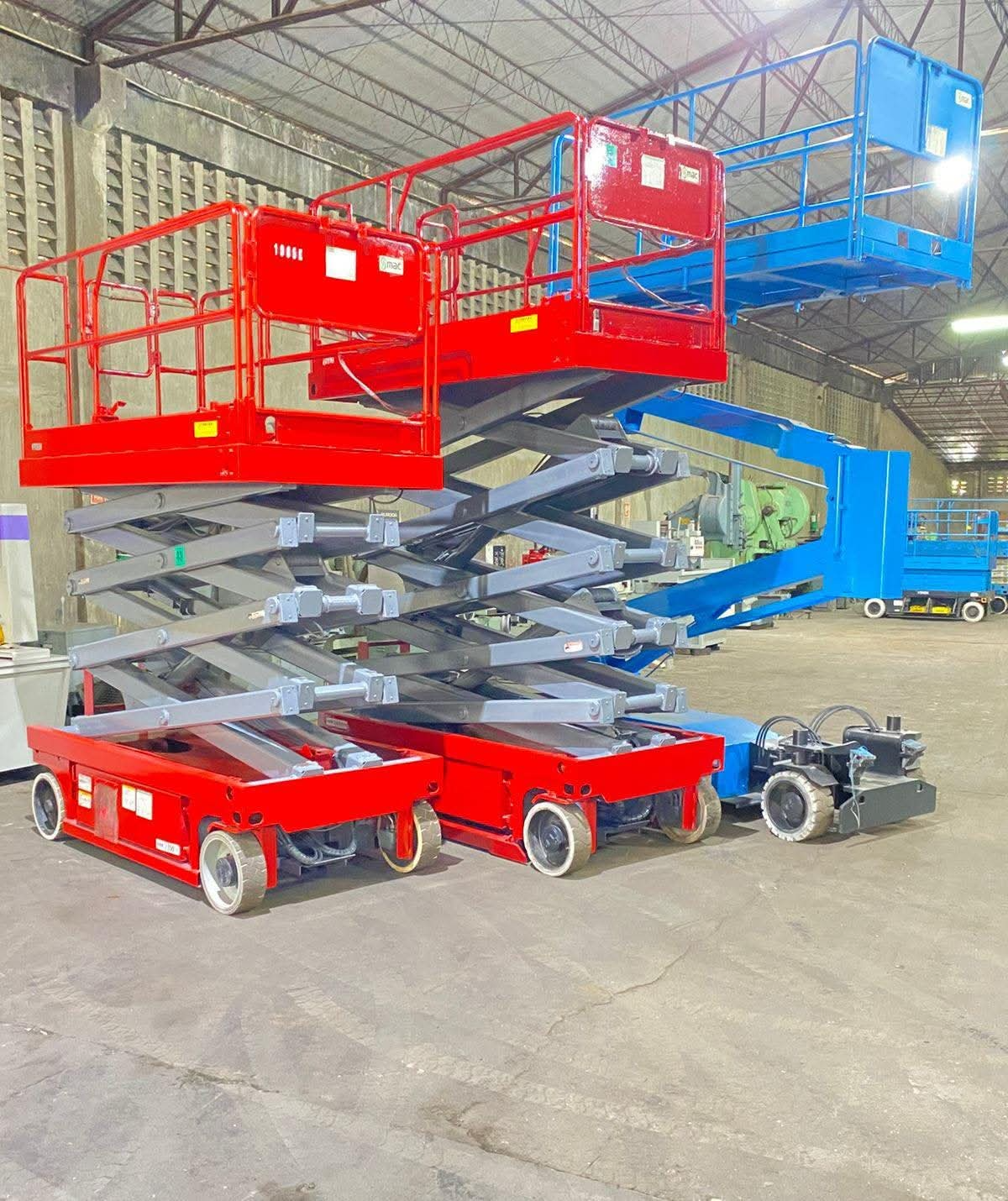 سيزر لفت للإيجار في الدمام ● رافعة مقصية للايجار في الدمام