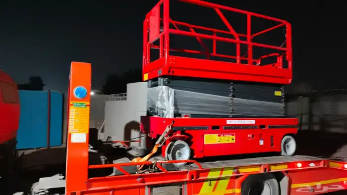 سيزر لفت 12متر للإيجار جدة | رافعة مقصية 12متر للإيجار جدة | Scissor lift rental Jeddah