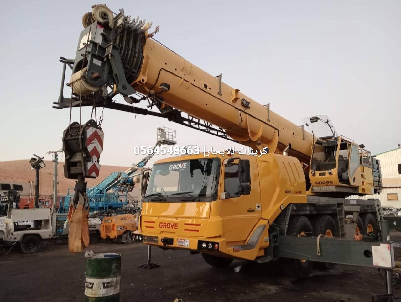 كرينات للإيجار في الرياض الدمام جدة | كرين للايجار في الدمام الرياض جدة جميع الاحجام