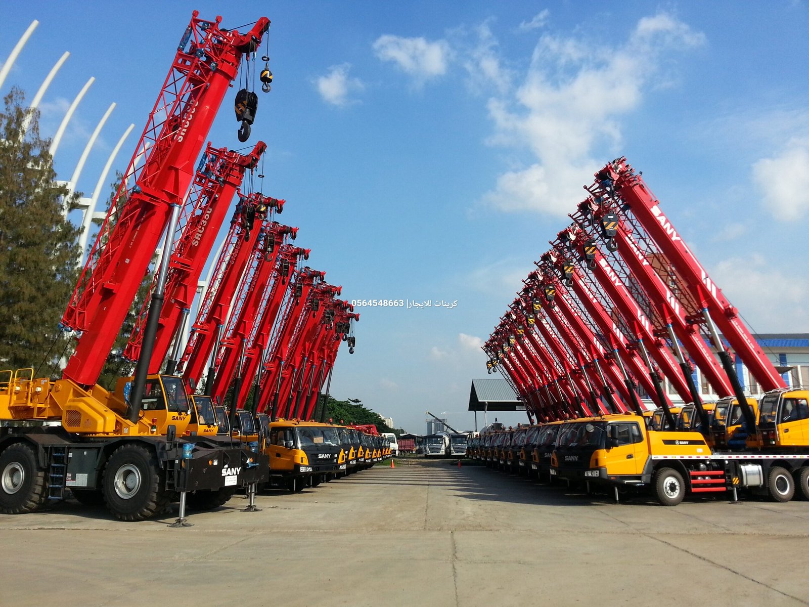 كرينات للايجار في الدمام | موبايل كرين للايجار في الدمام