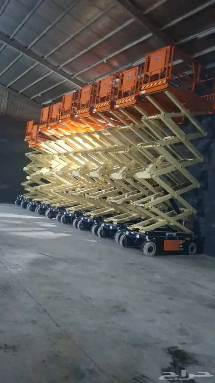 سيزر لفت للإيجار جدة – مكة – الرياض | Scissor Lift Renta