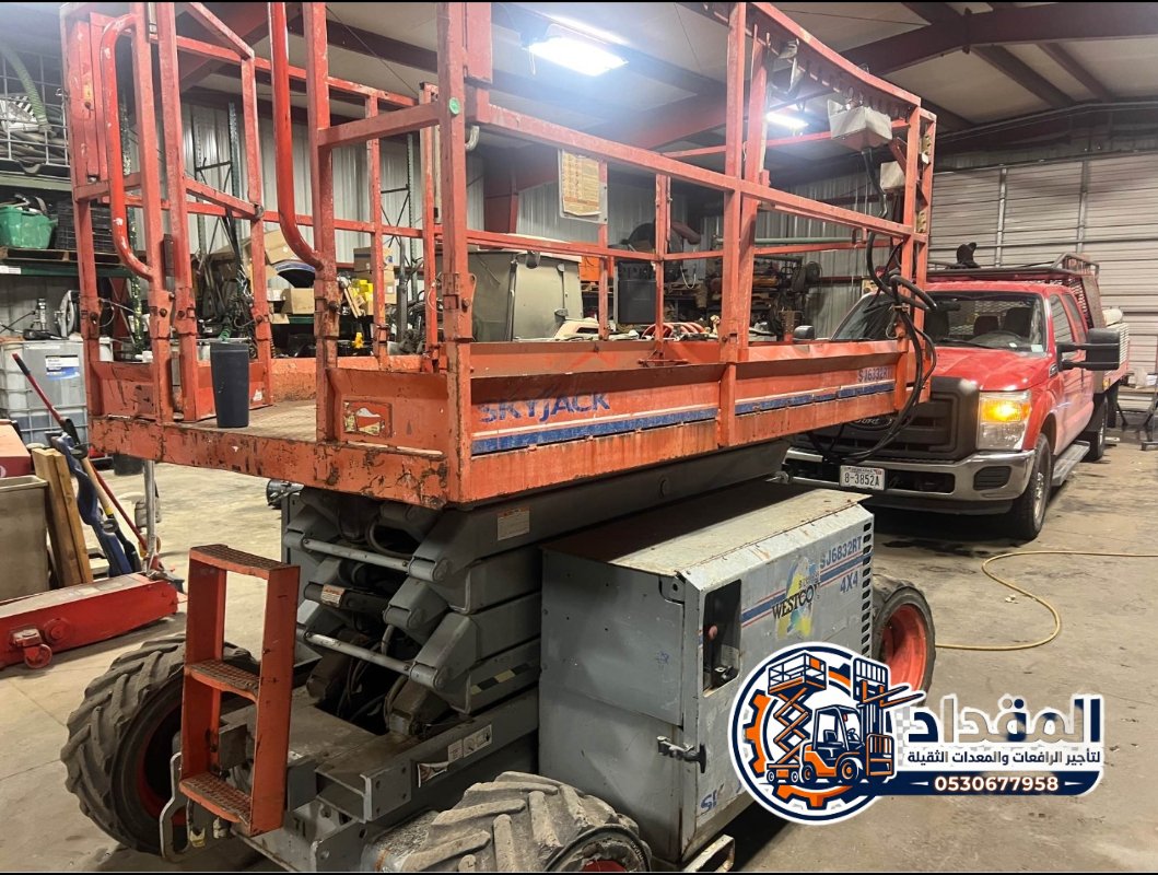 # سيزر لفت للإيجار في الدمام | 6م–16م | موديلات 2020–2026 | أسعار تبدأ من 300 ريال