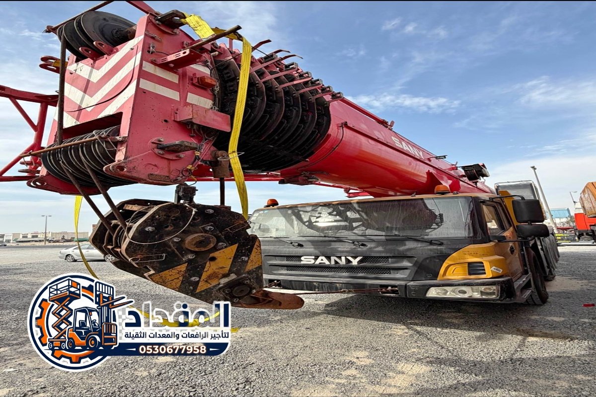 كرينات للإيجار في الرياض – جدة – مكة | Crane Rental Saudi Arabia | 2026