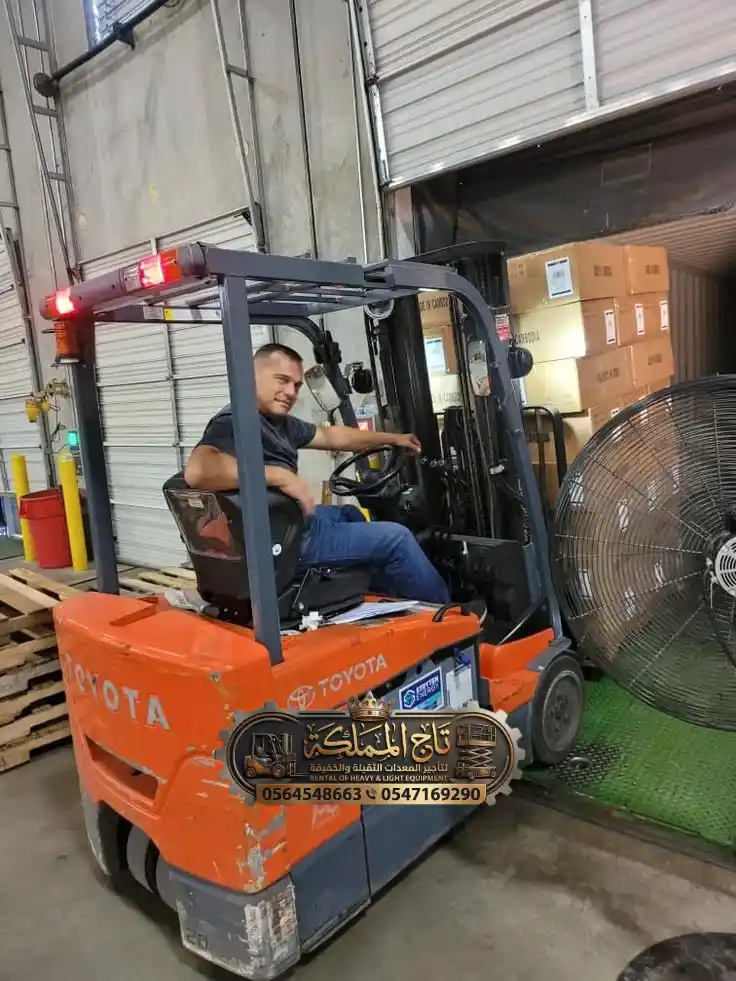 فوركلفت للإيجار بالجبيل 🏗️ Forklift 5-10-16 ton ⚡ فحص سابك – عقود شركات طويلة تاج المملكة ⚓ 0564548663 🌱