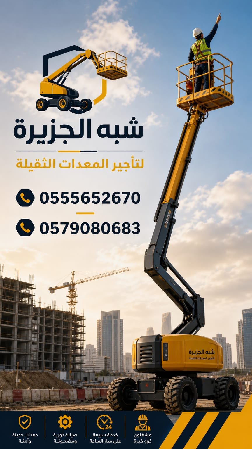 <span style="color:#B3541E !important;">🔥 عرض اليوم</span> - تأجير سيزرلفت جديد رافعات مقصية كهربائية بالرياض # سقالات كهربائية بالرياض