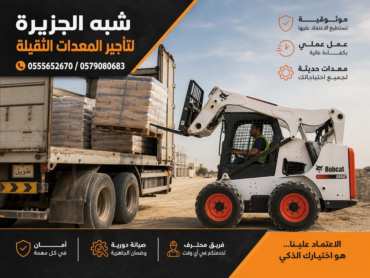 تاجير فوركلفت بالدمام»» 0555652670