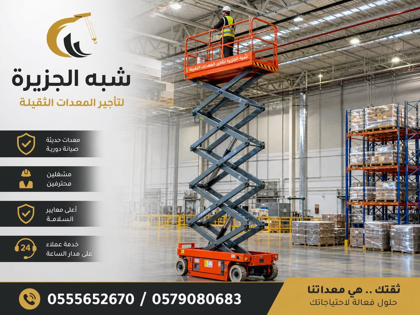 <span style="color:#B3541E !important;">🔥 عرض اليوم</span> - تاجير سيزرلفت بالدمام»» 0555652670