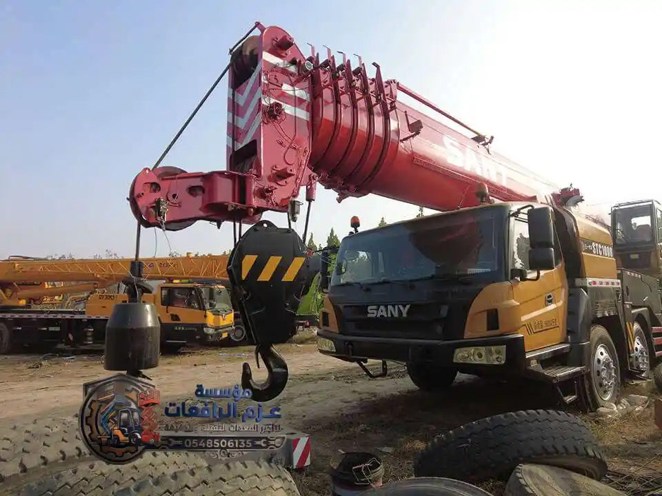 كرين موبايل للأيجار بالجبيل الصناعية ⧉ 50ط 100ط 300ط 500ط ⧉ فحص أرامكو وسابك 🏗️