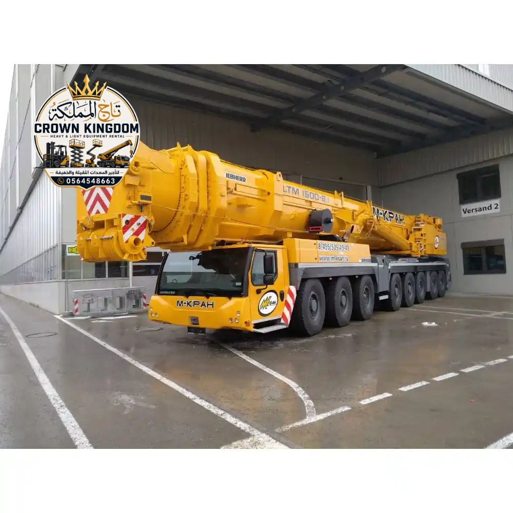 تأجير كرينات في الدمام | حمولة 50ط/120ط – أوناش القطاع الصناعي — Mega Crane _ ونش تلسكوبي