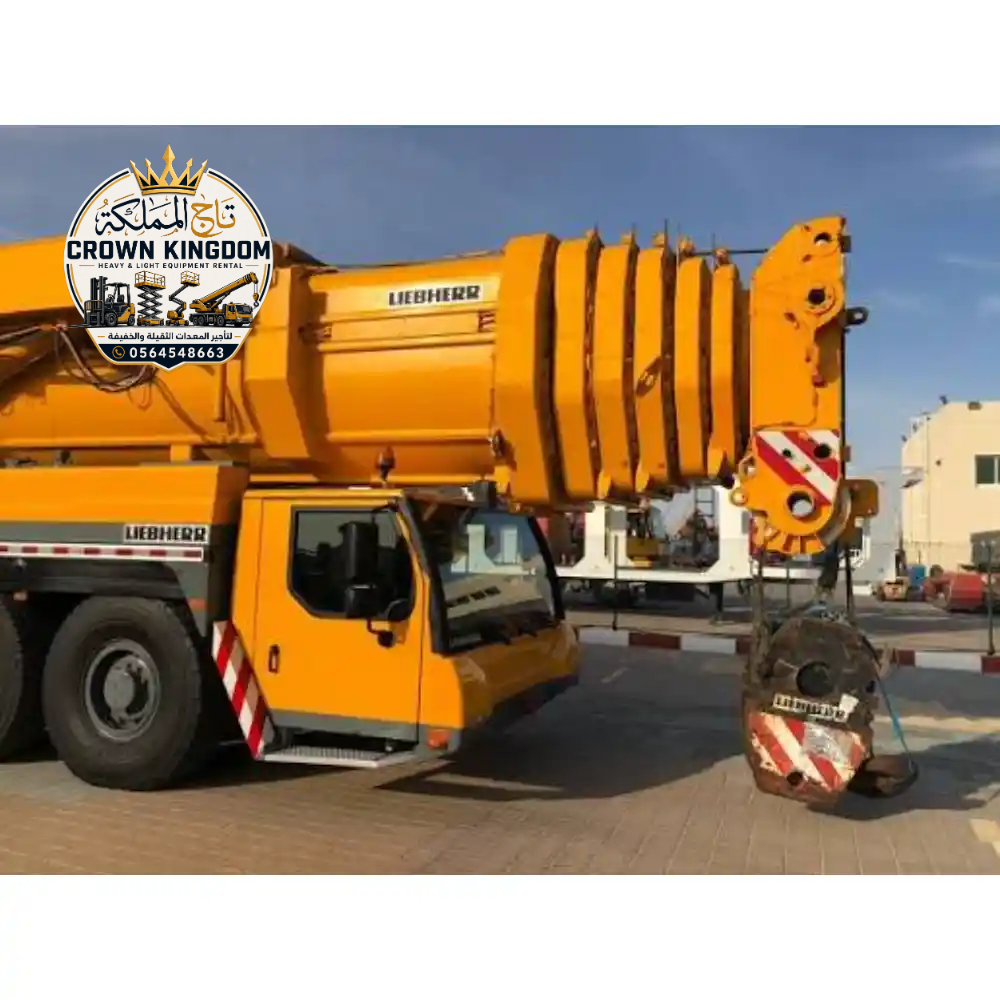 تأجير كرينات في الدمام | حمولة 50ط/120ط – أوناش القطاع الصناعي — Mega Crane _ ونش تلسكوبي
