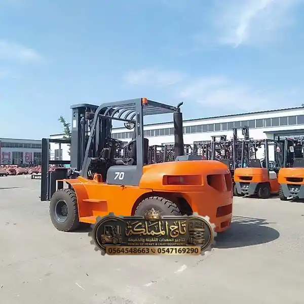 فوركلفت للإيجار بالخبر 🌊 تأجير رافعات شوكية 3-7 طن كهرباء شحن – صامت ونظيف تاج المملكة 🏗️ 0564548663 💎