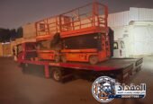 سيزر لفت للإيجار بالدمام 🚀 | رافعات مقصية عالية الجودة | رفع آمن للمشاريع والصيانة 📞 0530677958