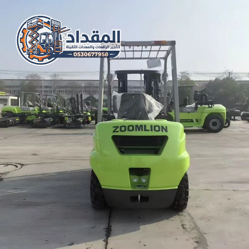 تأجير رافعات شوكية في تبوك | فوركلفت ديزل وكهرباء 3 إلى 25 طن | معدات حديثة 2026 | المقداد لتأجير المعدات 0530677958