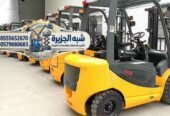 تأجير فوركلفت جديد رافعات شوكية حديثة ديزل بجدة # 0555652670