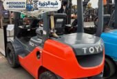 فوركلفت ديزل جديد للإيجار رافعات شوكية حديثة بالرياض # 0555652670