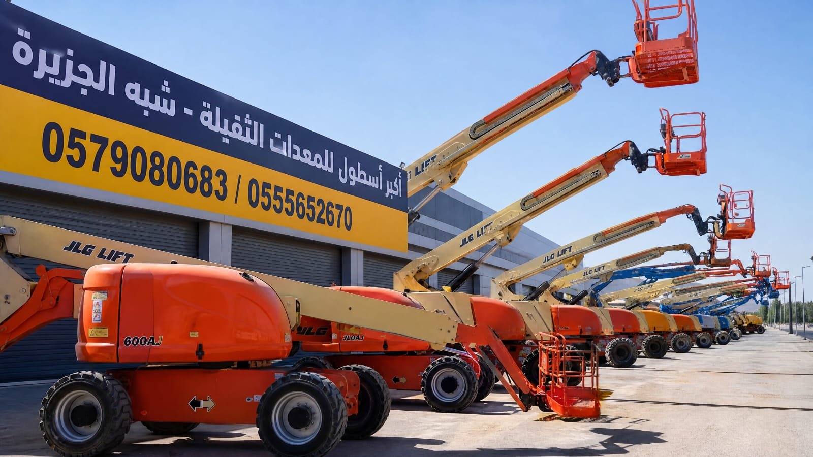 <span style="color:#B3541E !important;">🔥 عرض اليوم</span> - مان لفت _ بوم لفت للتاجير في جدة # رافعة ذراعيه للتاجير في جدة