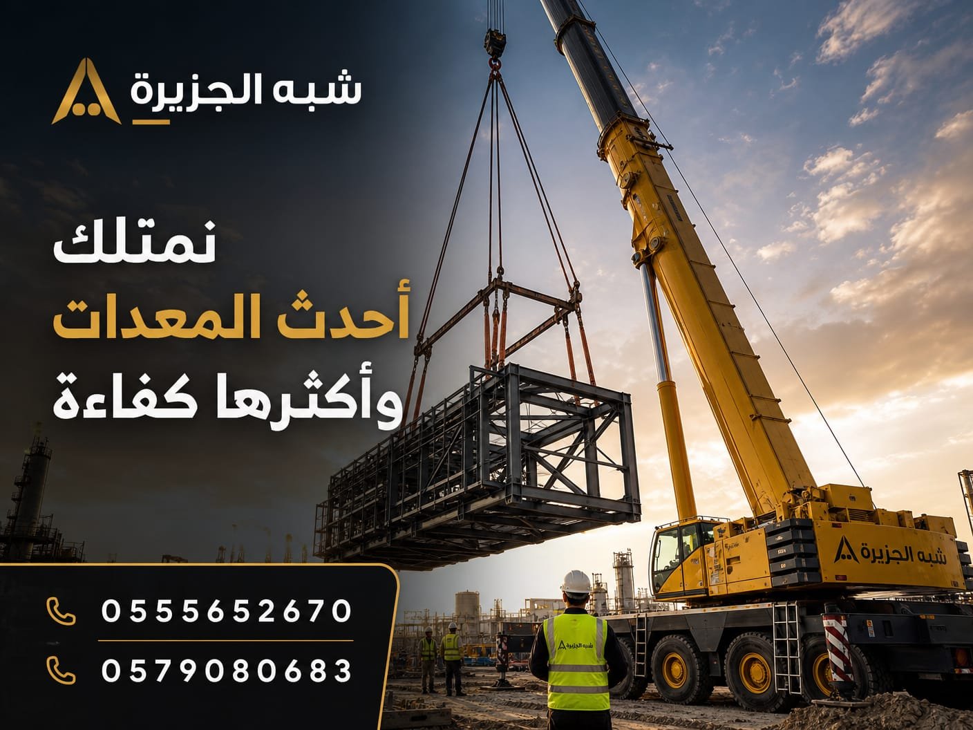 <span style="color:#B3541E !important;">🔥 عرض اليوم</span> - كرين _ ونش للتاجير في الرياض # ديزل جديد حديث في الرياض