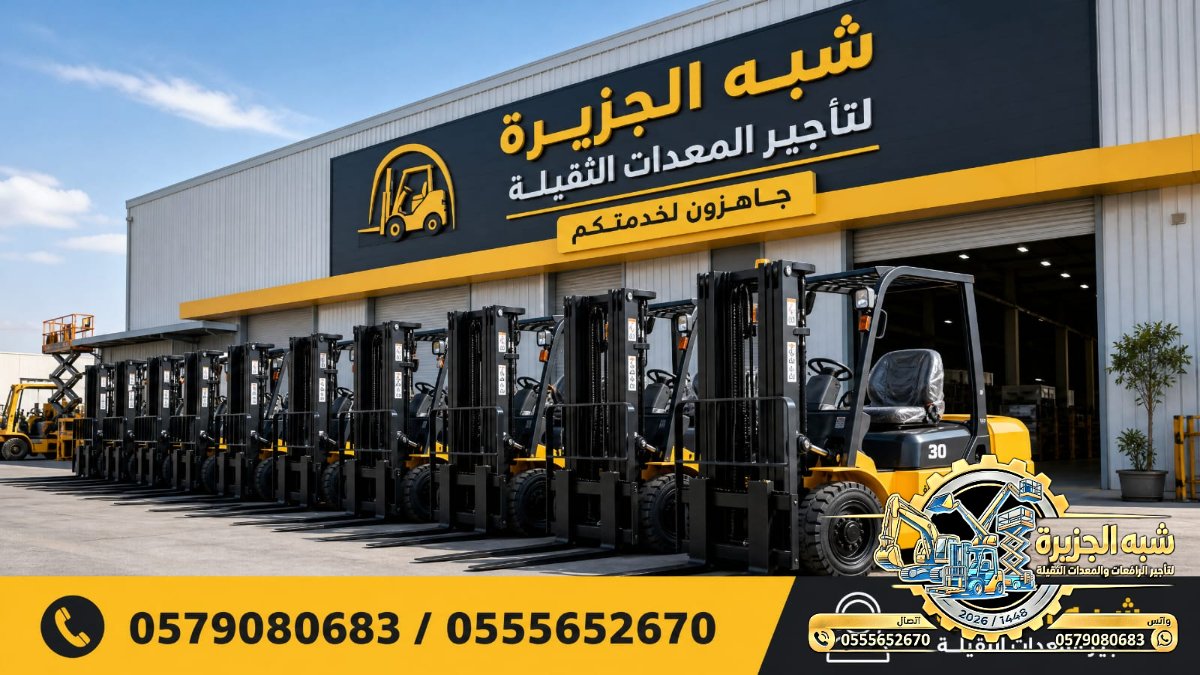 <span style="color:#B3541E !important;">🔥 عرض اليوم</span> - تاجير فوركلفت في الرياض # رافعات ديزل في الرياض