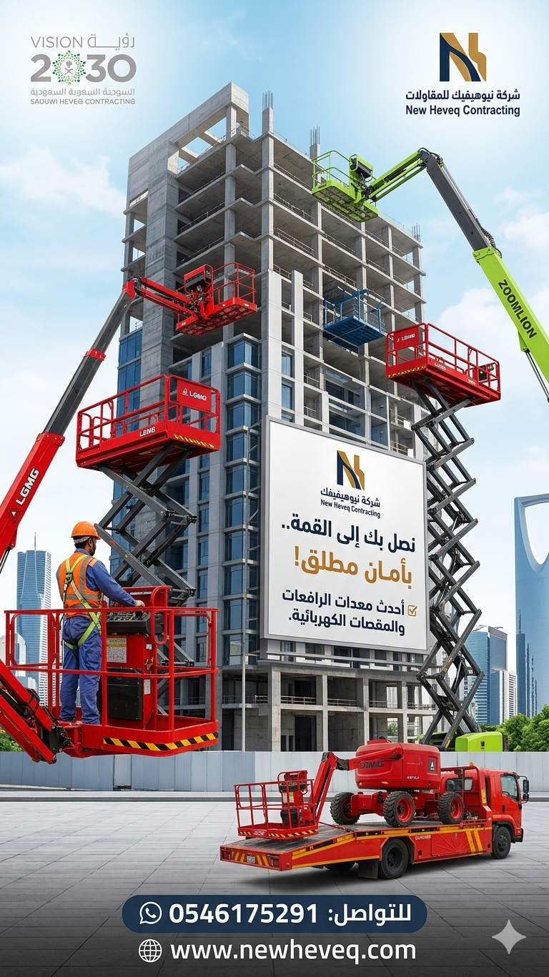 شركة نيوهيفيك للمقاولات وتأجير المعدات الثقيلة والخفيفة